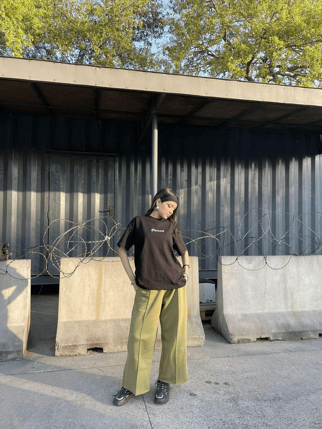 Baggy Pleated Trousers