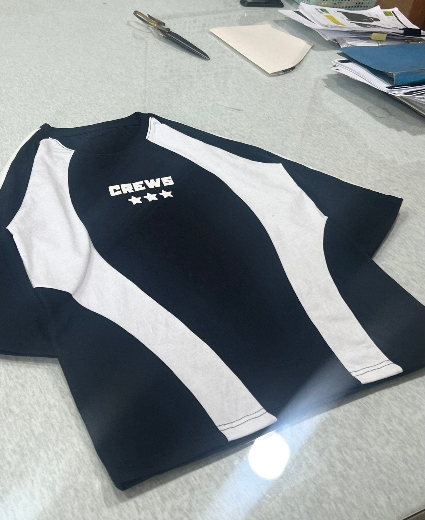 Baggy Raglan Crews Star Tee - 2000Crew