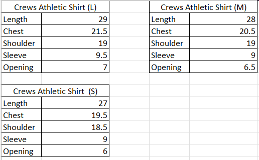 Crews Athletica Shirt - 2000Crew