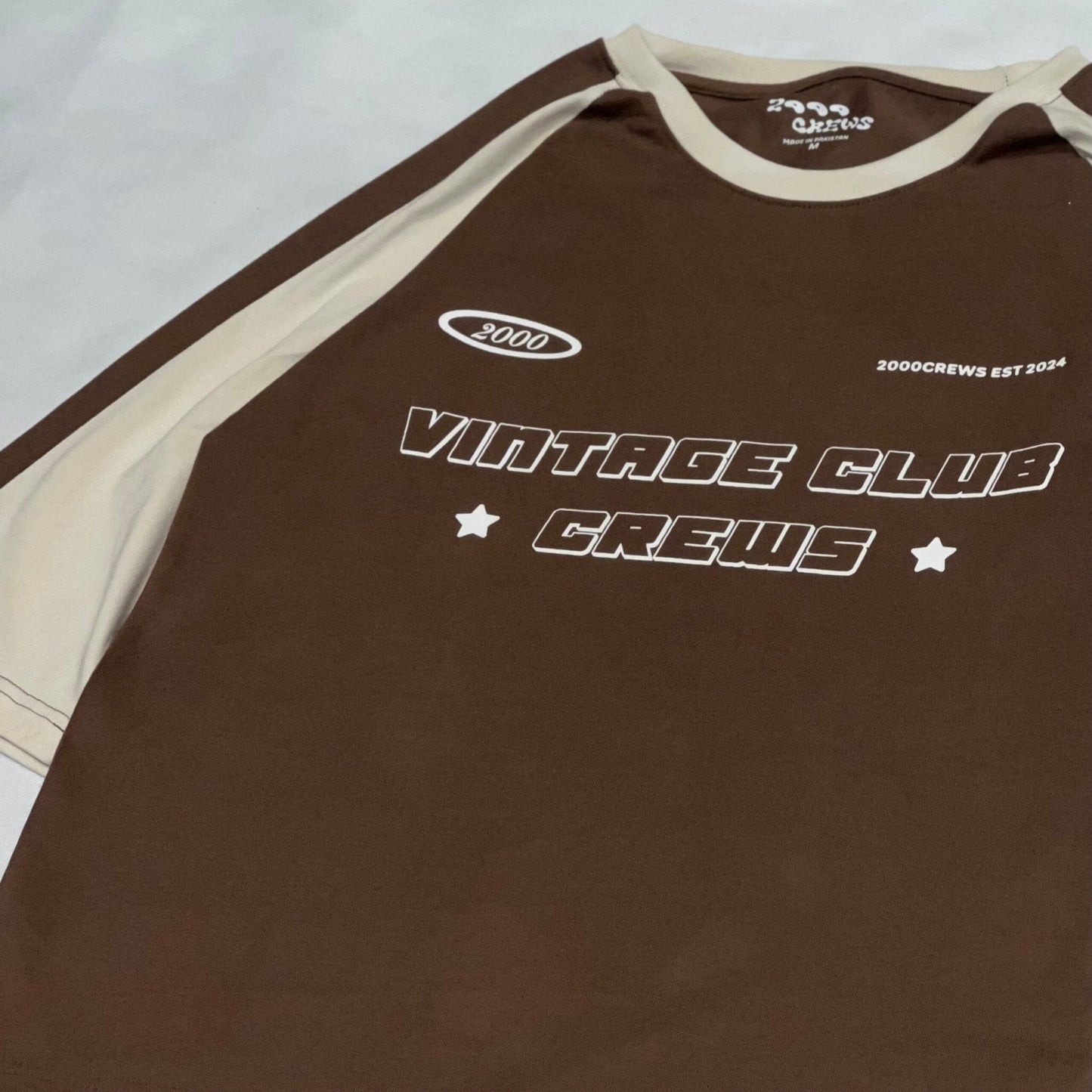 Crews Drop shoulder Vintage Tee - 2000Crew