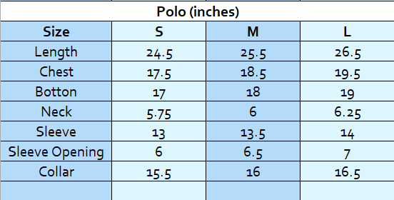 Crews Polo Button down - 2000Crew