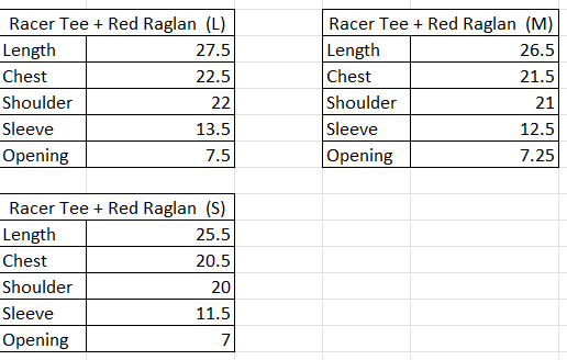 Crews Red Raglan Baggy Tee - 2000Crew