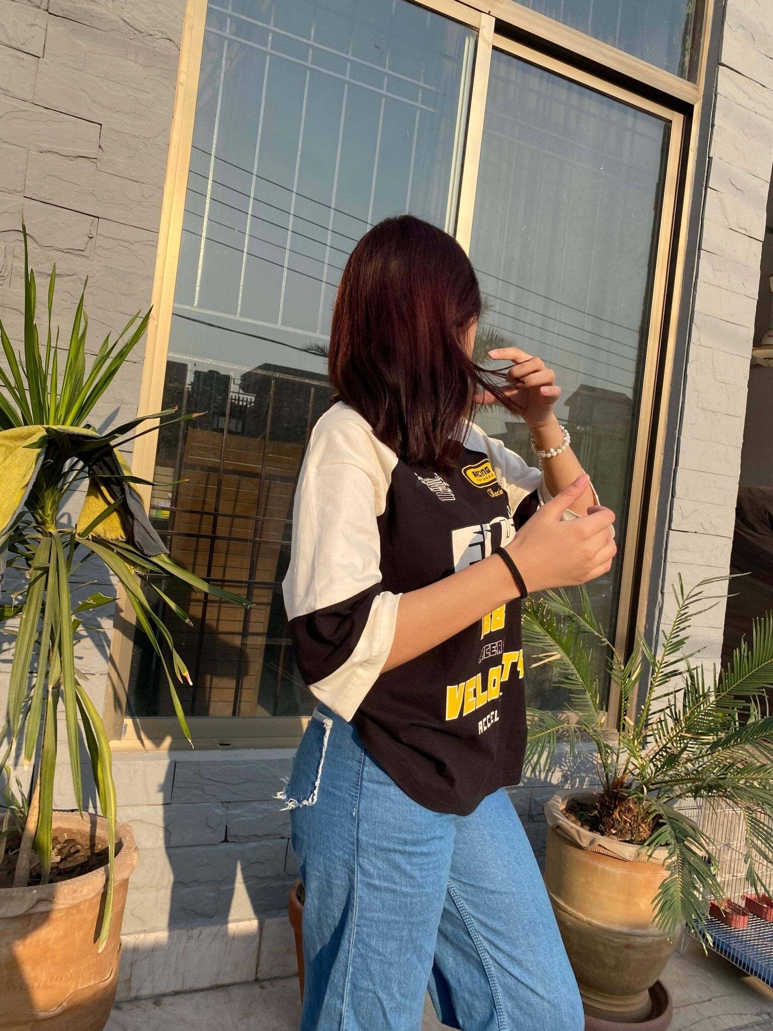 UNISEX Baggy Racer Tee - 2000Crew