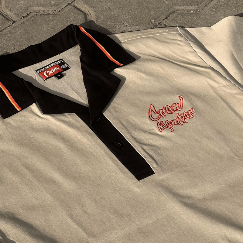 UNISEX CREW MEMBER button up BEIGE