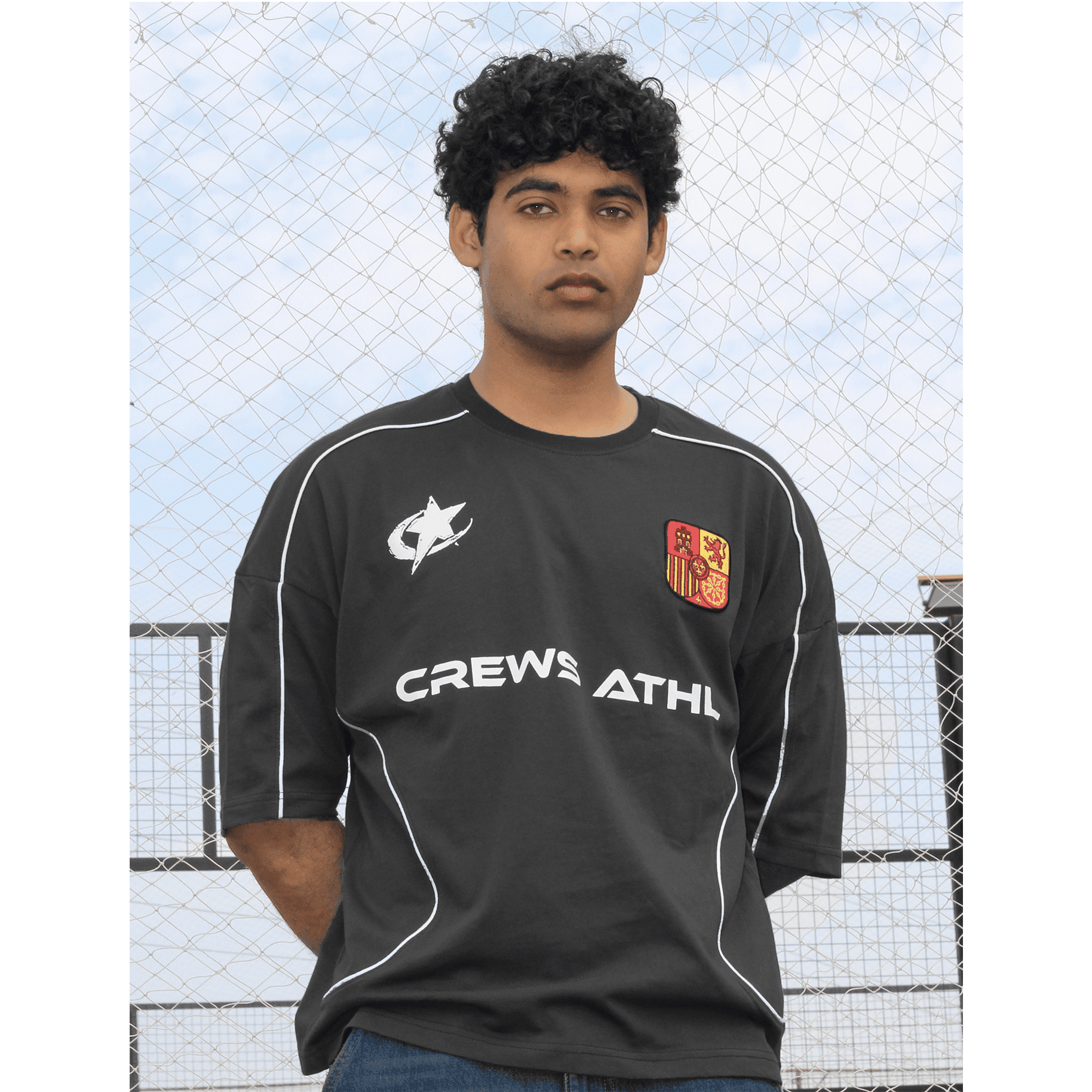 UNISEX CREWS ATHL BLACKOUT JERSEY - 2000Crew