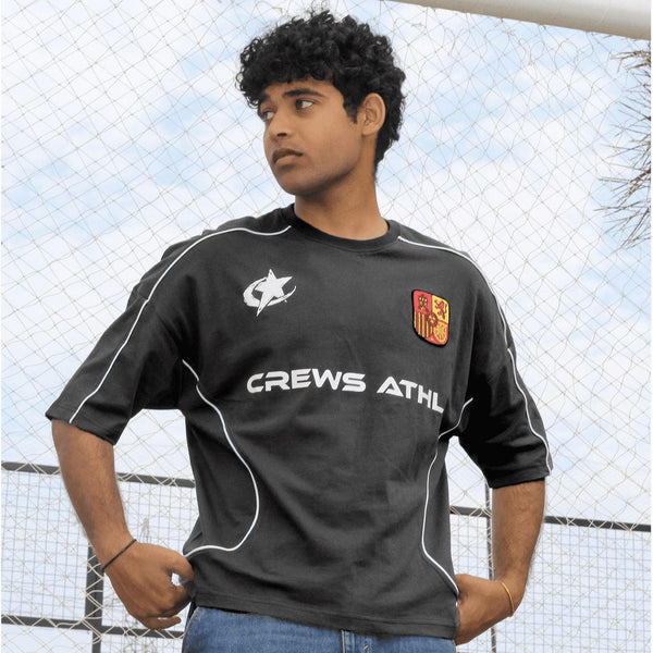 UNISEX CREWS ATHL BLACKOUT JERSEY
