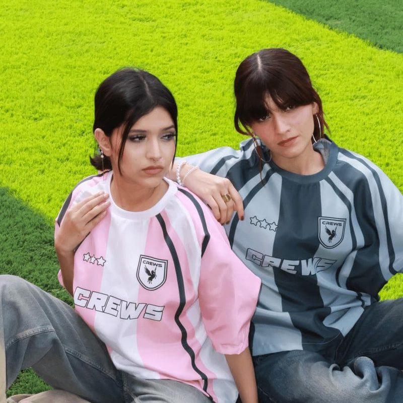 UNISEX CREWS PINK LEGACY FOOTBALL JERSEY