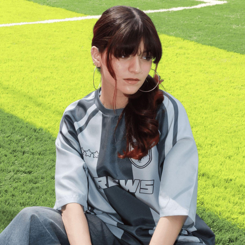 UNISEX CREWS SKYLINE FOOTBALL JERSEY