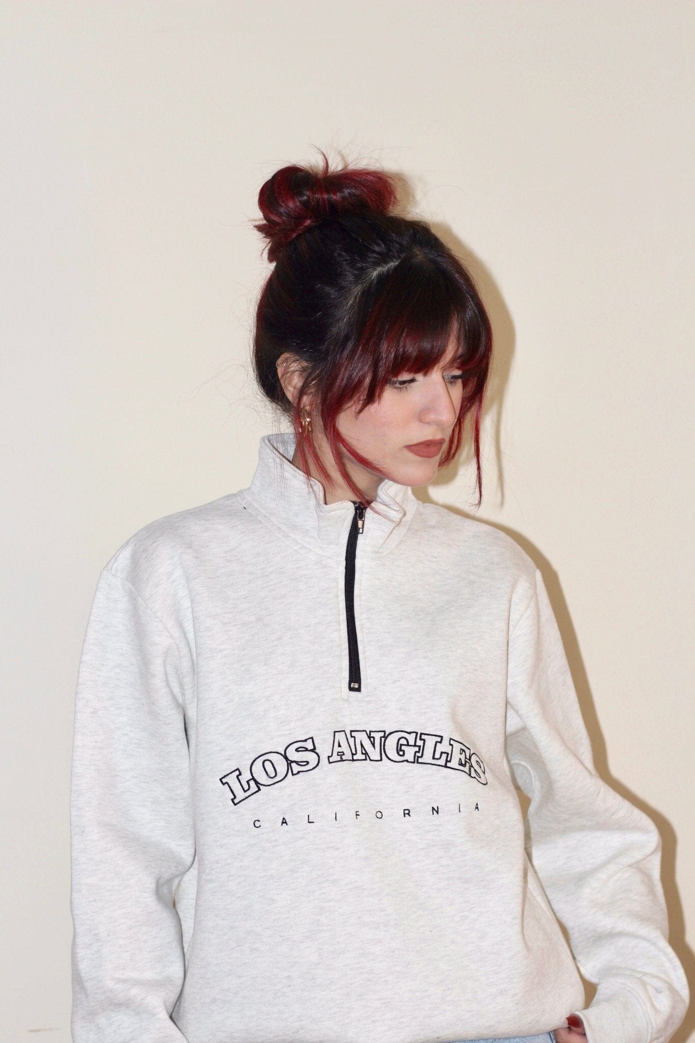 Unisex Los Angles Mockneck Shirt - 2000Crew