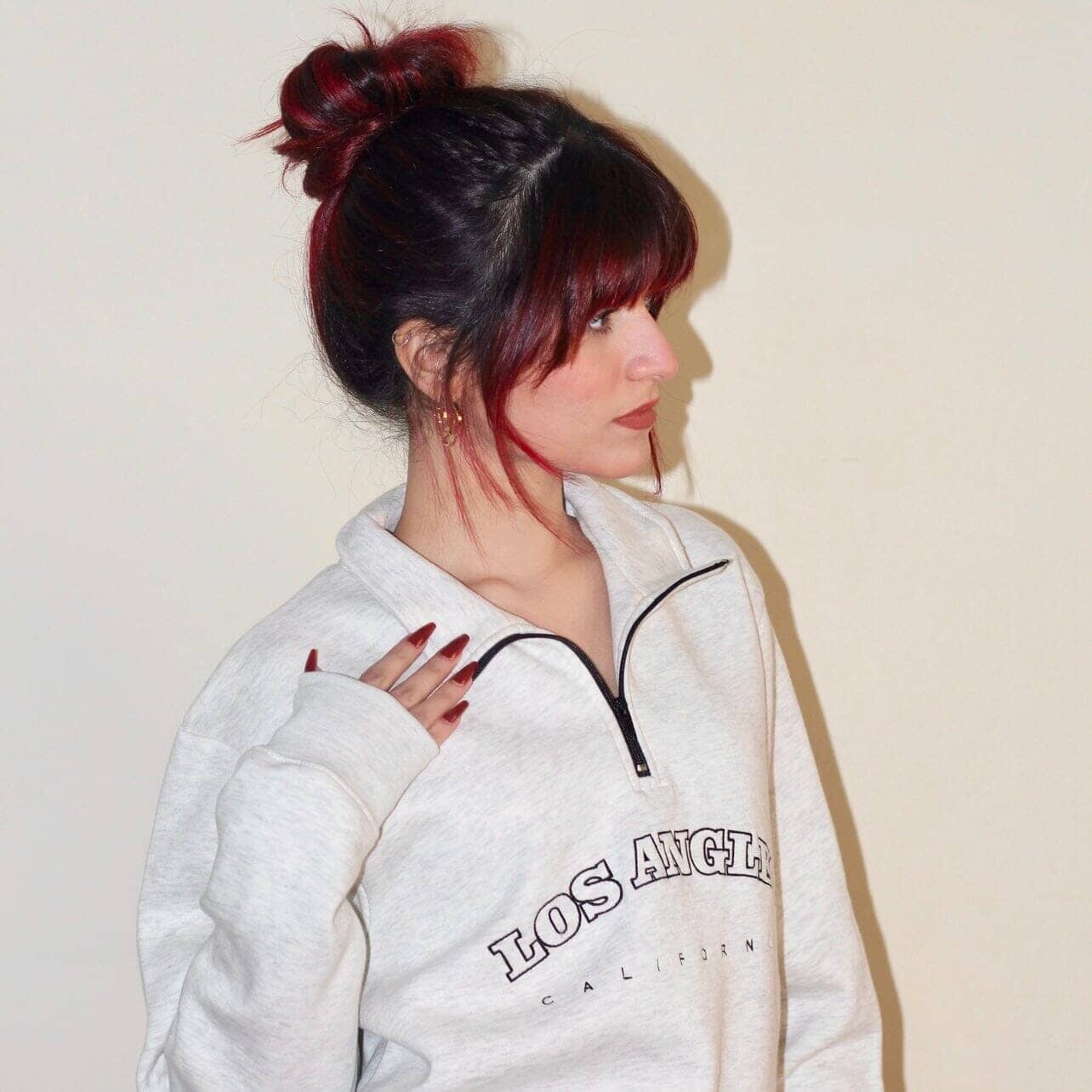 Unisex Los Angles Mockneck Shirt - 2000Crew