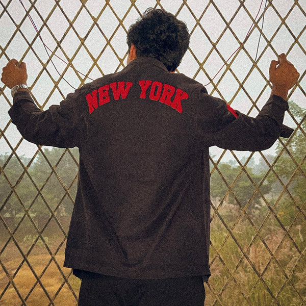 New York Twill Motorbike Jacket