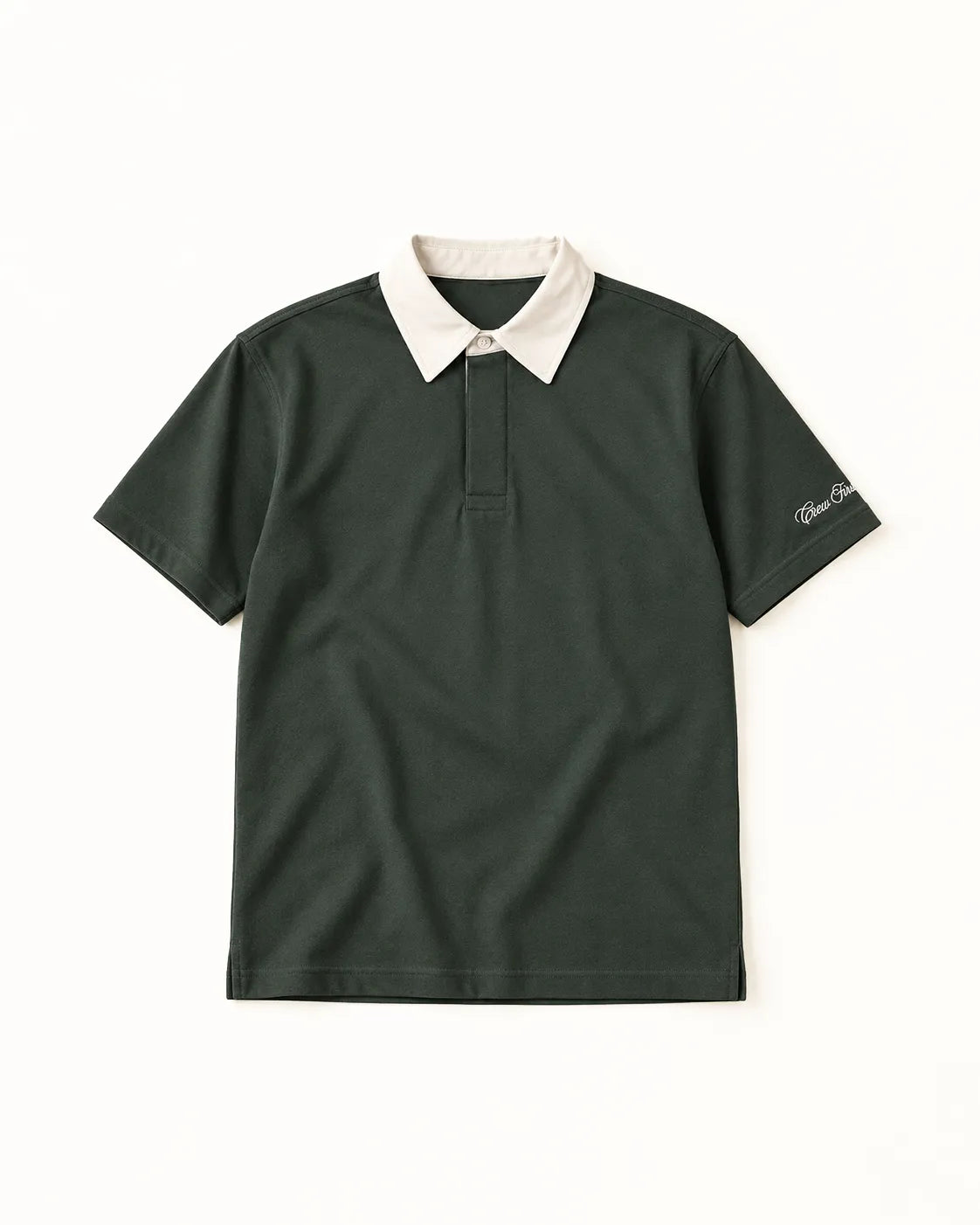 The Botanist green rugby shirt by 2000CREWS