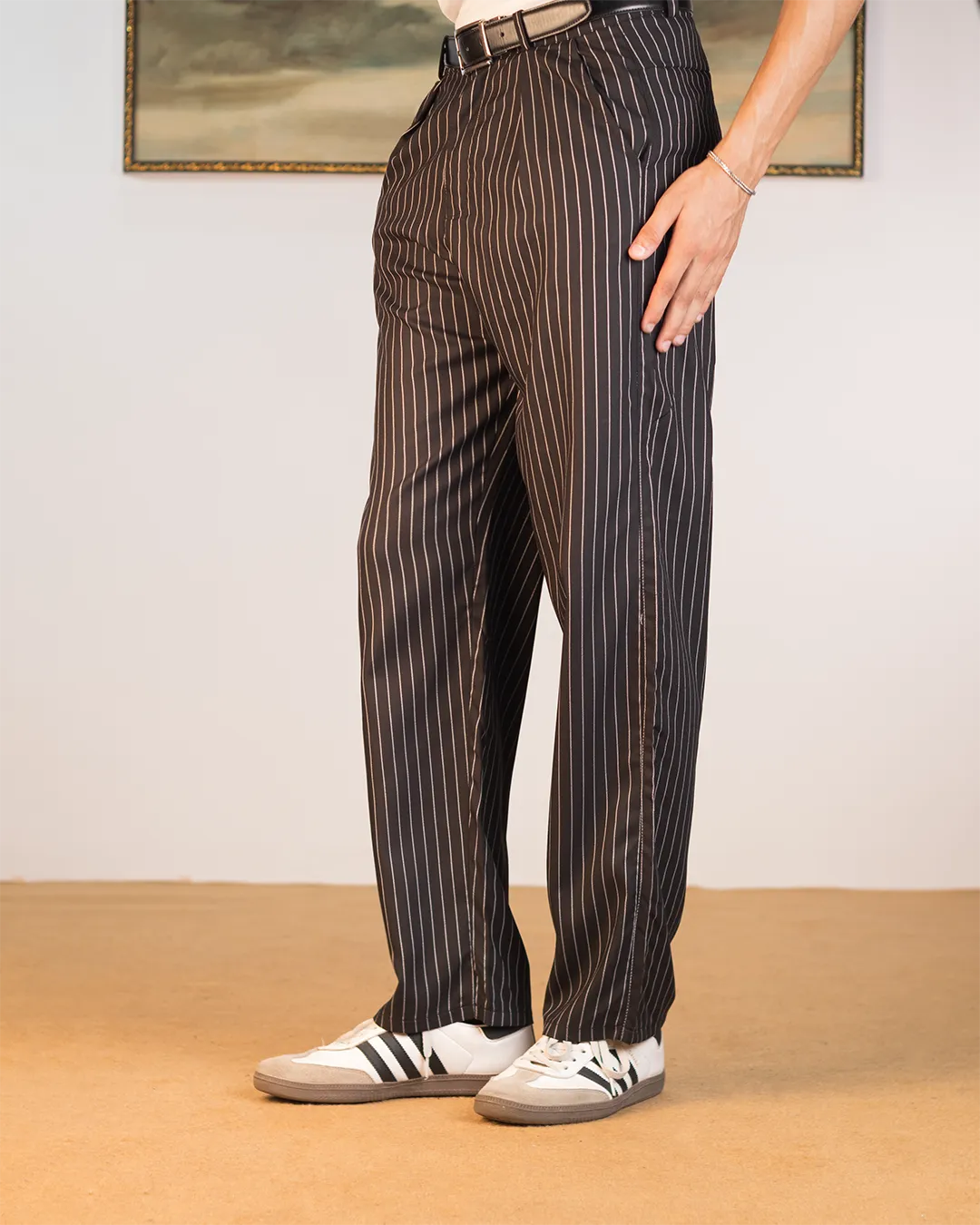 Syndicate Wide Leg Pinstripe