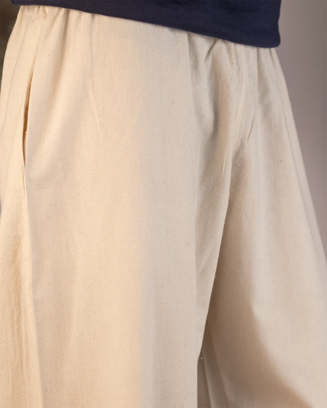 Textured Linen Pants