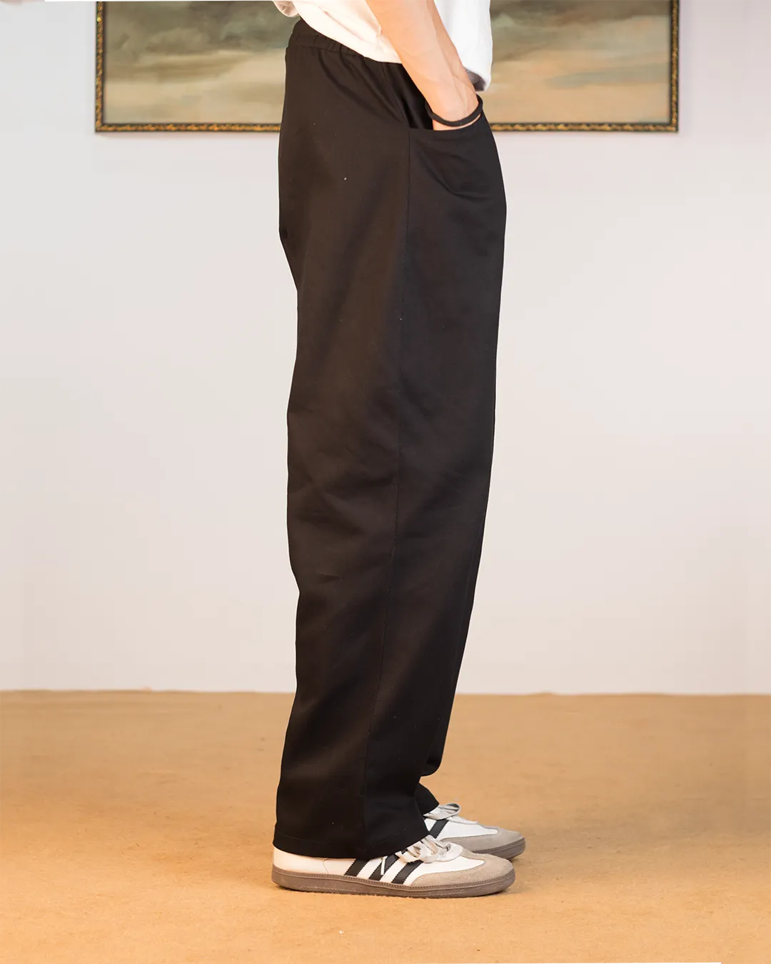 Structured Relaxed Pants