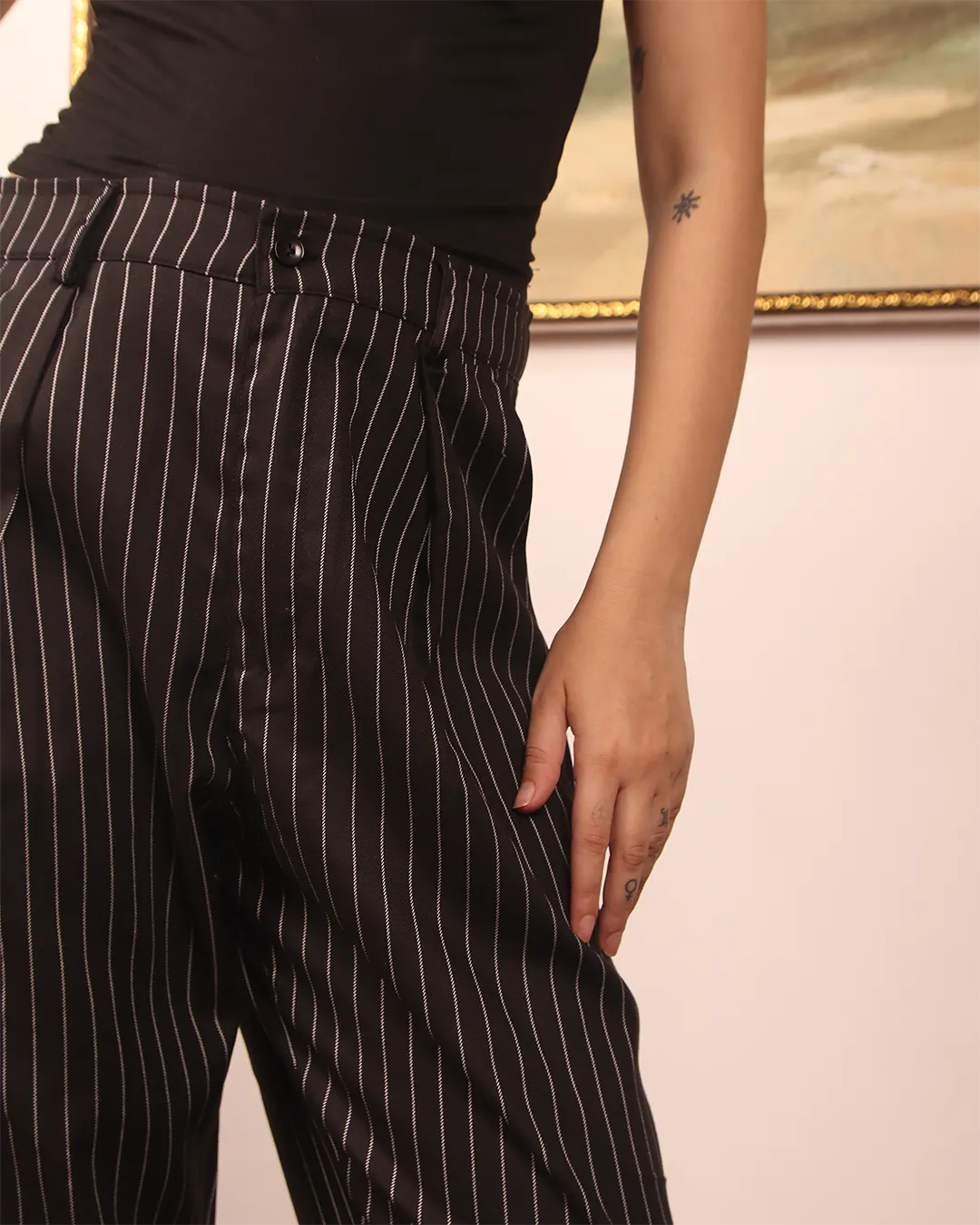 Syndicate Wide Leg Pinstripe