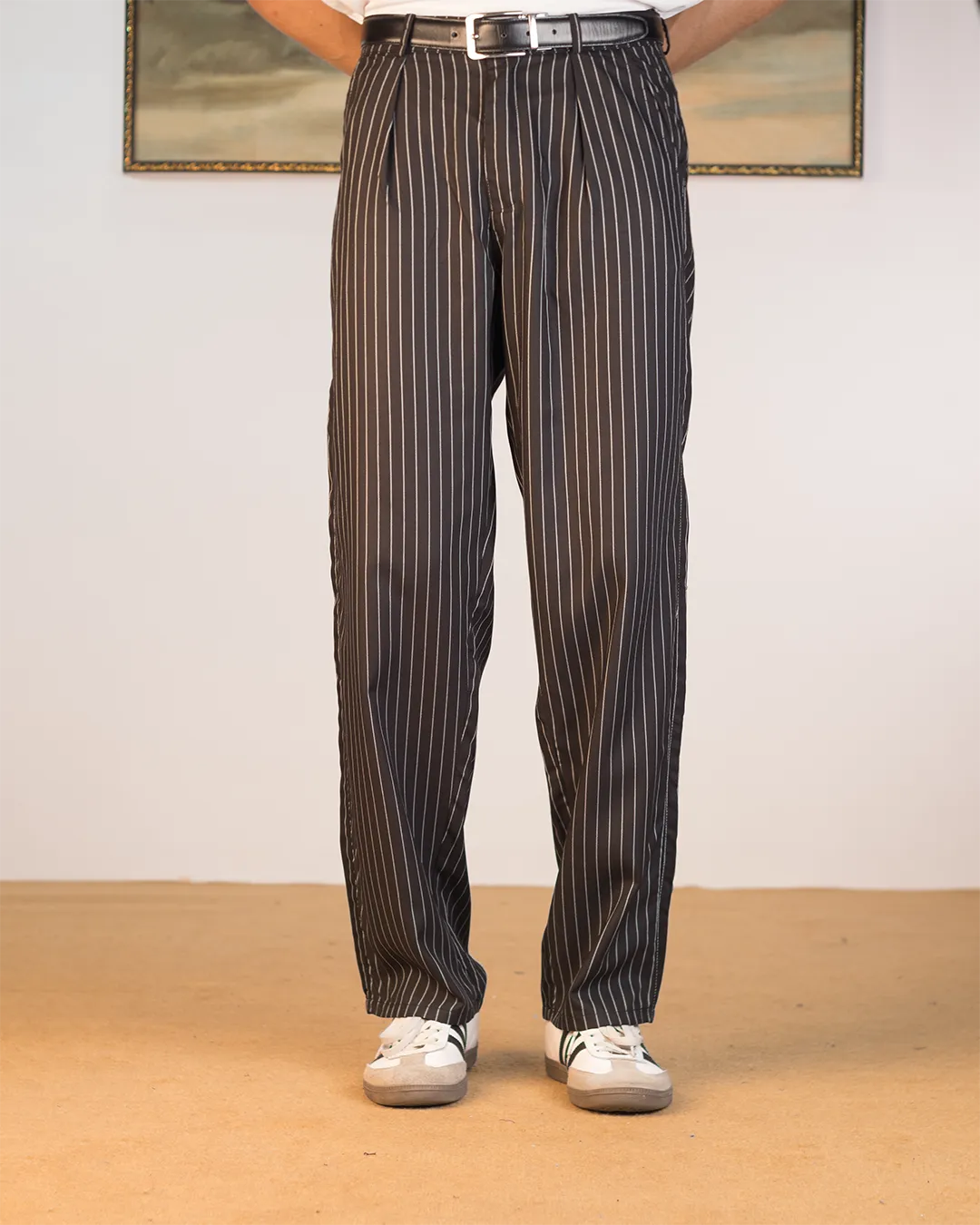 Syndicate Wide Leg Pinstripe