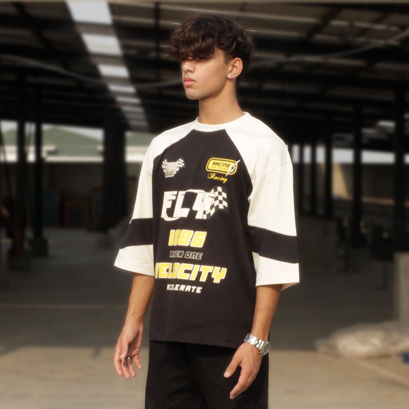 UNISEX Baggy Racer Tee